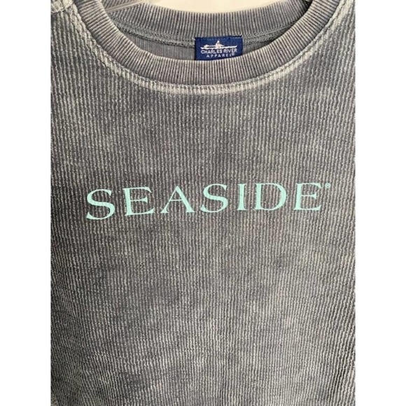 Charles River Apparel Crewneck Sz XS Distressed - Picture 4 of 4